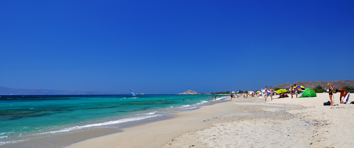 kitesurfing in naxos